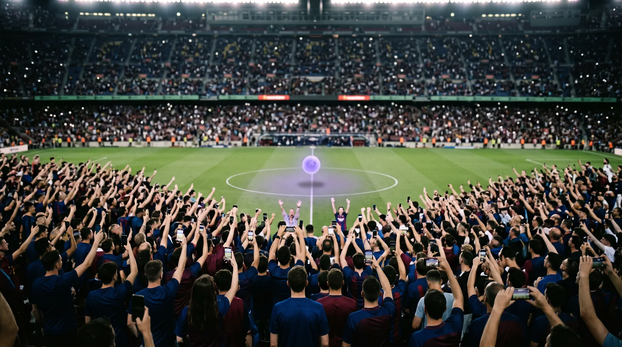 A game at the stand.
